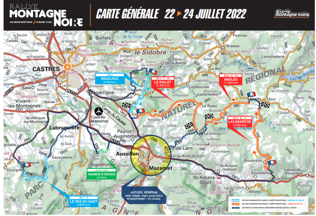 Rallye montagne noire 2022