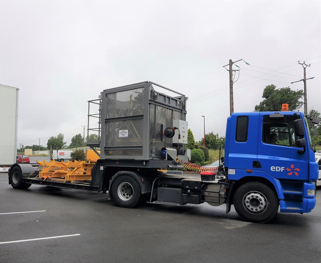 outillage d'accès aux turbines en hydroélectricité