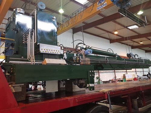 Transport dégrilleur sur site après fabrication en atelier occitanie