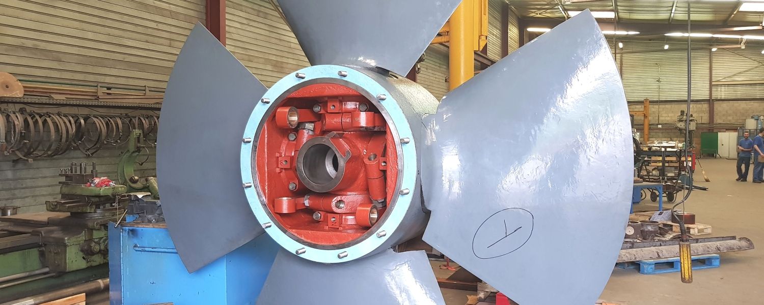 Mécanique sur turbine kaplan