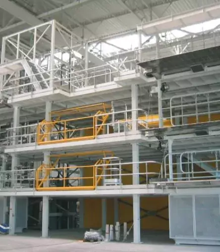 Poste de préparation tronçon aéronautique