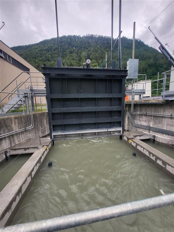 Fin de notre chantier Suisse sur la centrale Martigny Bourg